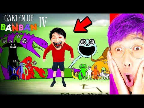 GARTEN OF BANBAN CHAPTER 4 - FULL GAMEPLAY! (FULL GAME MOVIE!)