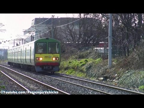 DART Train number 8602 - Sandymount, Dublin