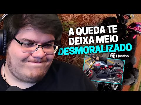 CASIMIRO REAGE: QUEDAS DE MOTO (EP. 130) O AMOR É LINDO | Cortes do Casimito