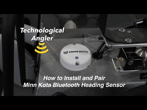 How to Install and Pair Minn Kota Bluetooth Heading Sensor | The Technological Angler