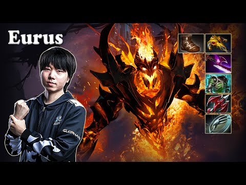 Eurus - Shadow Fiend Midlane vs Emo Mirana, fy Monkey King | Dota 2 7.30b Gameplay