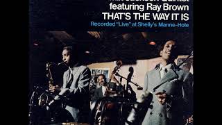 Milt Jackson Quintet feat. Ray Brown - Here's That Rainy Day