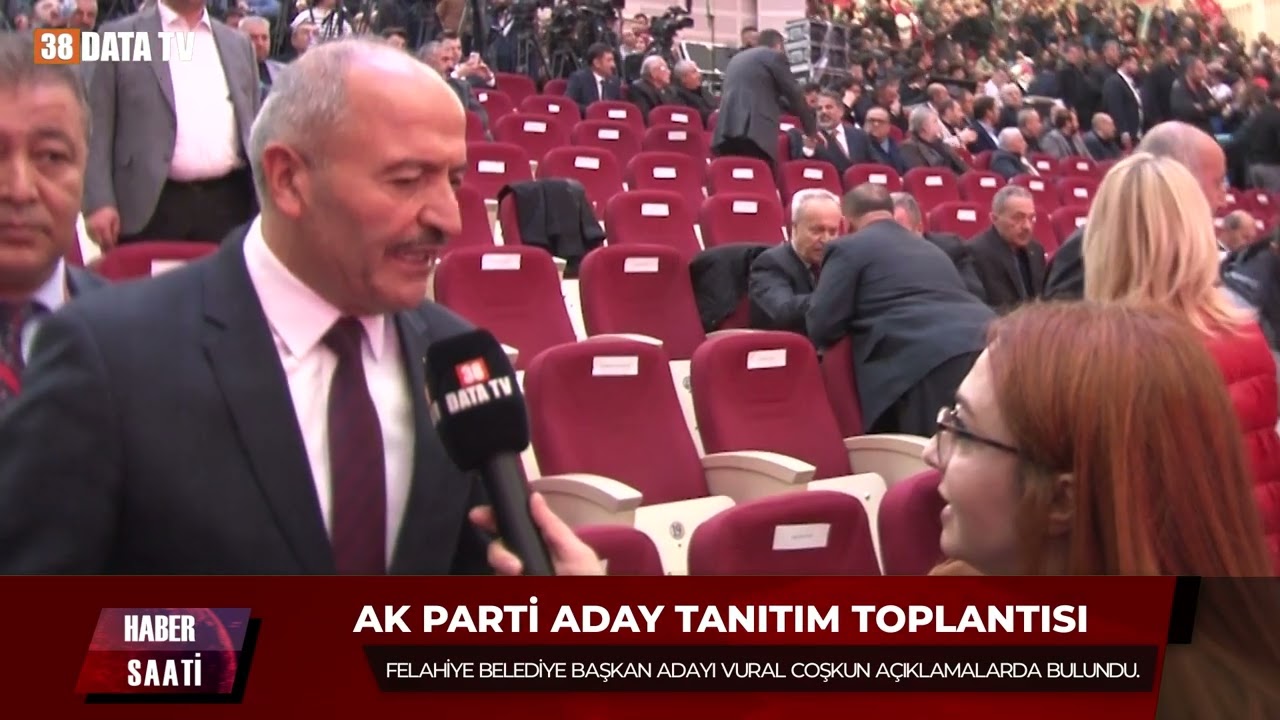 Ak Parti’nin FELAHİYE Adayı VURAL COŞKUNoldu.