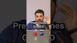 Grupo D del Mundial 2026👀 Este puede ser uno de los grupos más difíciles de predecir...