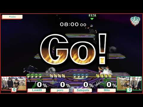 HFLAN Melee Edition 2020+1 - Salepate & porc vs. Link69 & Milo - Doubles Pools