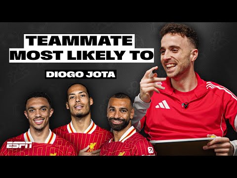 Who could nutmeg Virgil van Dijk? 🪄 Diogo Jota's Liverpool Teammates | ESPN FC