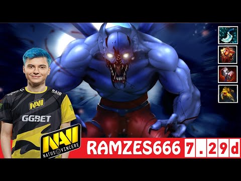 [DOTA 2] Na'Vi.RAMZES666 the NIGHT STALKER [OFFLANE] [7.29D]