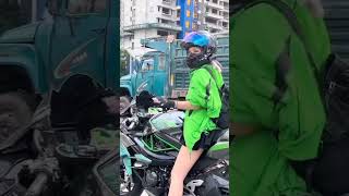 Download lagu Cewek Cantik Naik Moge Ninja H2‼️ mp3