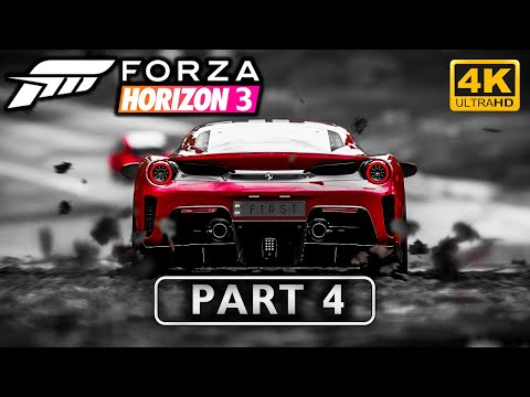 〈4K〉Forza Horizon 3 FULL GAME Walkthrough - Part 4 - No Commentary GamePlay