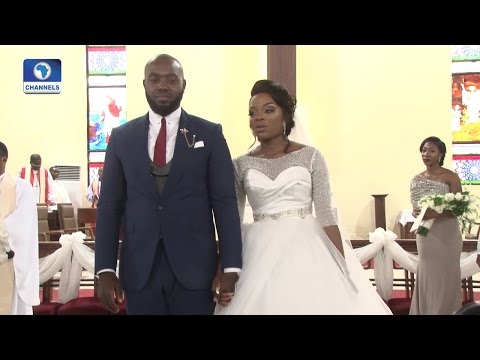 Metrofile: Tamunotonye Wabara And Toluwani Oyefuga Exchange Marriage Vows
