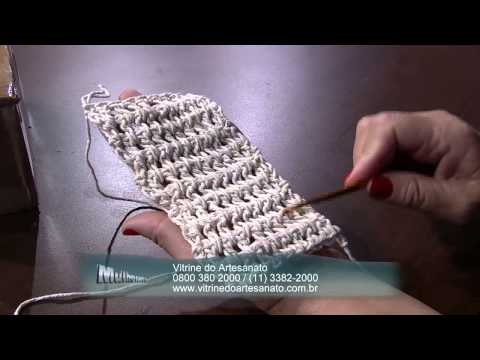 Mulher.com 22/01/2015 Caixa de costura croche endurecido por Carmem Freire Parte 1