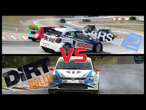 Project Cars 2 vs Dirt Rally - Rallycross
