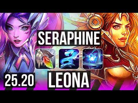 SERAPHINE & Vayne vs LEONA & Kai'Sa (SUP) | 9/7/35 | EUW Diamond | 25.20