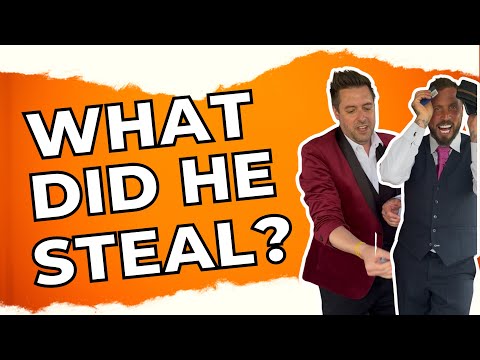 What did he just steal? ATTENZIONE PICKPOCKET MAGICIAN