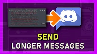 Discord - How To Send Longer Messages