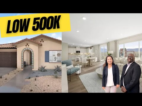 Brand New Homes in Banning CA Starting in the Low $500Ks | Full Tour
