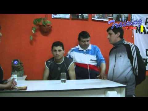 BOXEO: Nazareno Ruiz Nota con Training Time
