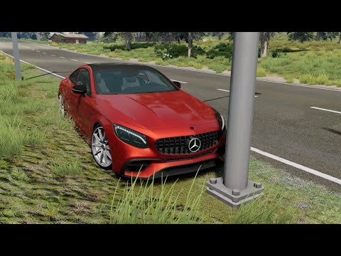 Loss of Control Car Crashes 55 - BeamNG Drive