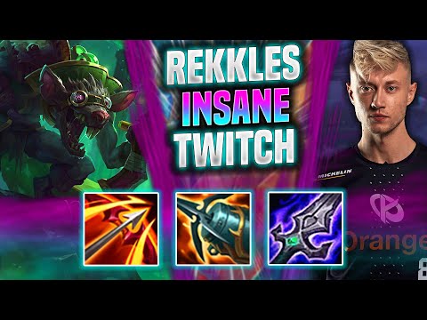 REKKLES IS INSANE WITH TWITCH! - KC Rekkles Plays Twitch ADC vs Sivir! | Season 2022