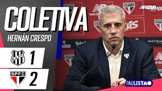 COLETIVA HERNÁN CRESPO | AO VIVO | Ponte Preta x São Paulo - Paulistão 2026