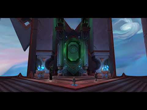 WOW Shadowlands -  Maldraxxus attack on Bastion