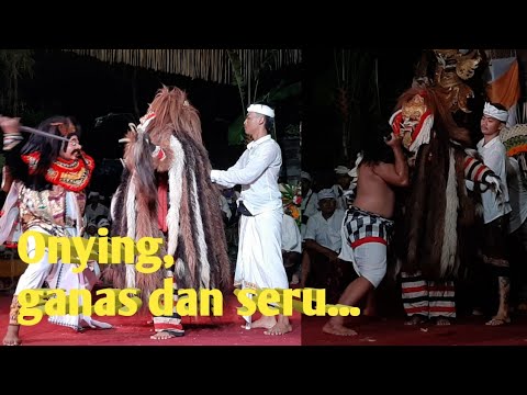 durga onying seru dan menegangkan,calonarang pura samuan tiga bedulu,gianyar...