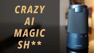 AnkerWork S600 All-In-One Speakerphone and Charger - Crazy Spooky AI Magic