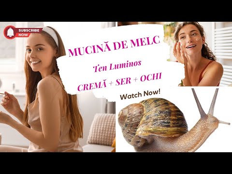 GAMA LuMax cu 80% Mucină de Melc😱 Stimulează autoregenerarea semnelor acneice recente.