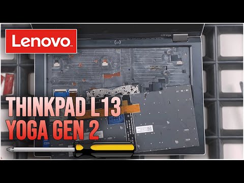 Lenovo ThinkPad L13 Yoga Gen 2 von innen - RAM, SSD, Akku, Lüfter wechseln
