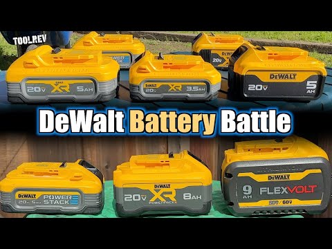DeWalt Battery Battle: 2 Year Update + NEW 3.5Ah PowerStack!