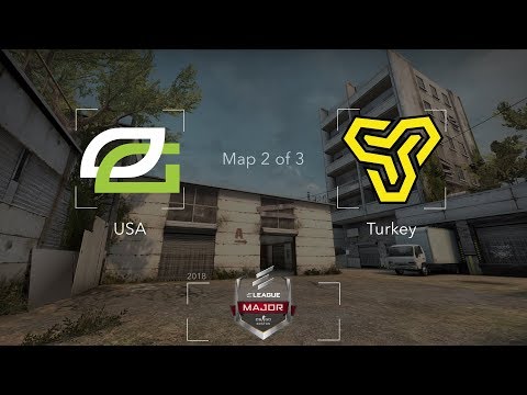OpTic Gaming vs Space Soldiers Map 2 (Cache) - Europe Minor, ELEAGUE Major 2018