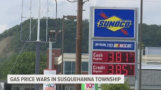 Susquehanna Township gas stations offering low prices, attracting customers from out of the area