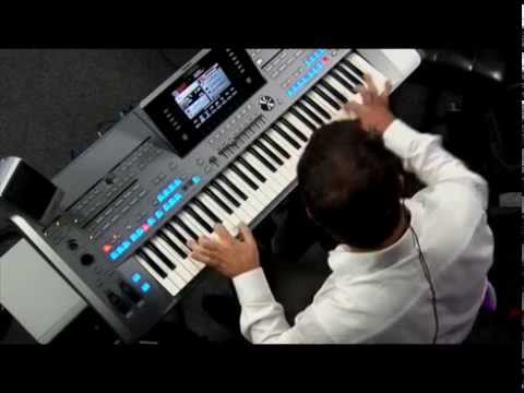 Yamaha Tyros5 Demo with Peter Baartmans: Audio Style