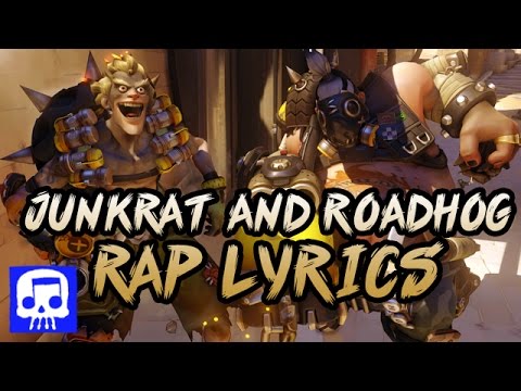 Junkrat and Roadhog Rap LYRIC VIDEO by JT Music (Overwatch Song)