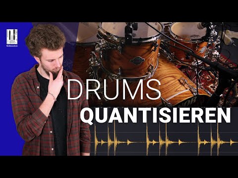 Rock Musikproduktion mit Cubase 11 Lek. 06 | Akustische Drums quantisieren