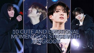 10 cute and emotional moments on stage with Jungko