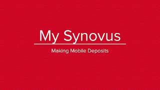 My Synovus Mobile Deposits