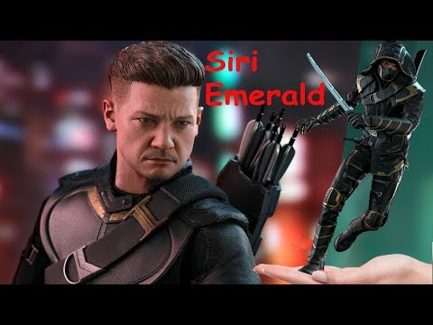 Preview of Jeremy Renner as Ronin/Hawkeye 1/6 Scale Hot Toys Action Figure MMS 531/532