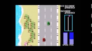 Road Fighter MSX (1984 Konami)
