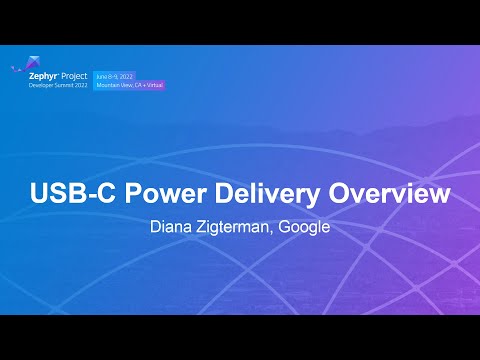 USB-C Power Delivery Overview - Diana Zigterman, Google