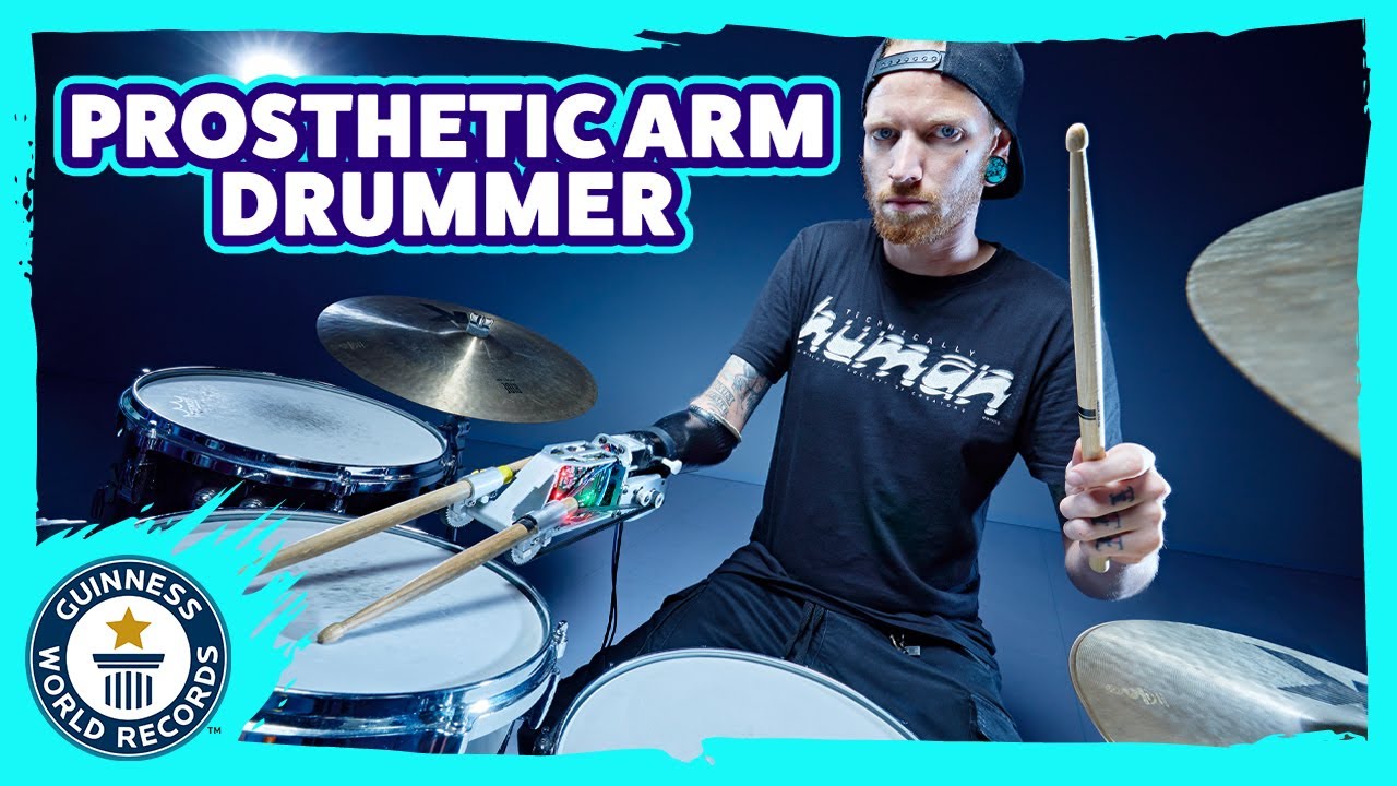 One-armed drummer sets Guinness World Record — Jason Barnes