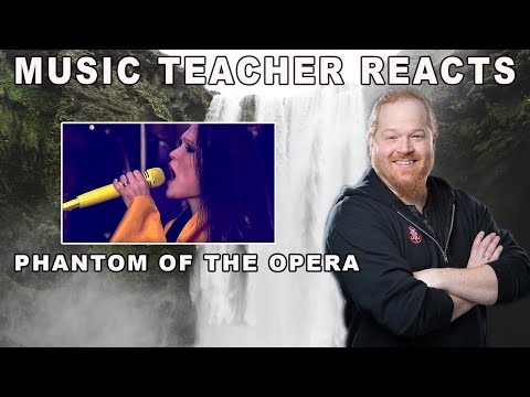 Music Teacher Reacts: Nightwish - Phantom of the Opera (Live)