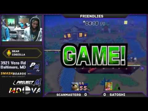 Project M @ Xanadu 11/28/16 Winners Bracket - ScanmasterB (DK) vs Zeltoshi (Zelda)