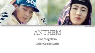 IKON - ANTHEM (이리오너라) (B.I &amp; BOBBY) [Color Coded Han|Rom|Eng]