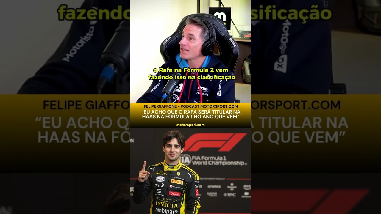 GIAFFONE PALPITA SOBRE RAFA CÂMARA NA F1