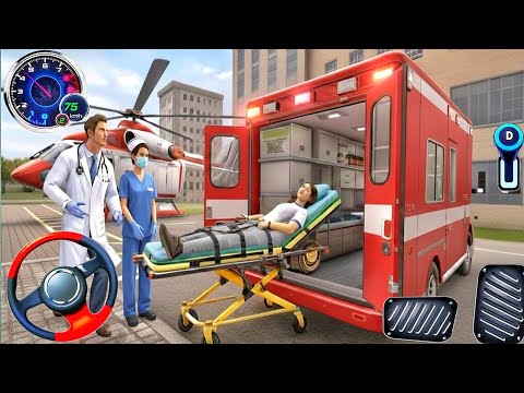 Best Police Van Ambulance Rescue Driving Simulator 911 US Emergency Ambulance 2026 Android Gameplay