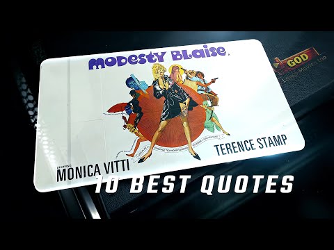 Modesty Blaise 1966 | 10 Best Quotes