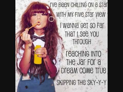 Over The Moon-Cher Lloyd (Lyric and Picture Video)