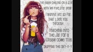 Over The Moon-Cher Lloyd (Lyric and Picture Video)