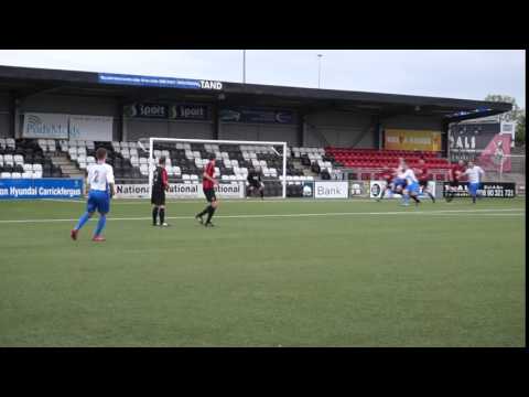 Aquinas FC/Senior Seconds/Dangerous free kick cleared by Suffolk